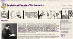 Desktop Screenshot of lewiscarroll.org